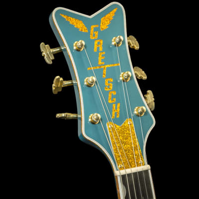 Gretsch Limited Edition G6134T '59 Penguin 2015 Ocean Turquoise w/ Hard Case image 5