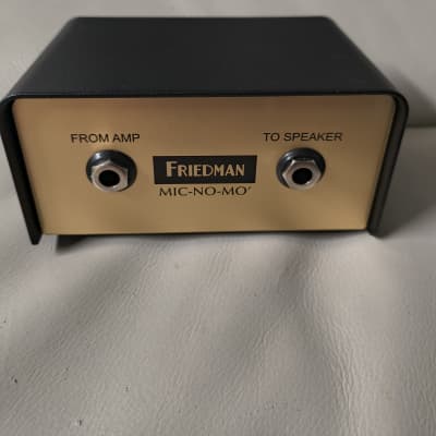 Reverb.com listing, price, conditions, and images for friedman-mic-no-mo
