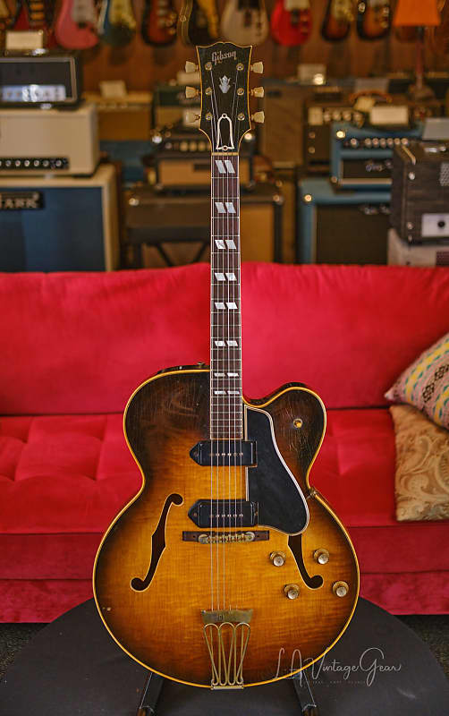 1956 Gibson ES350T An Amazing Archtop Guitar! Reverb