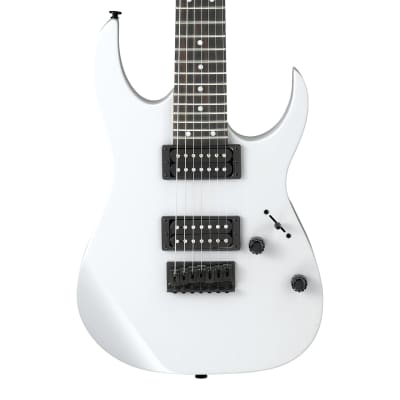 Ibanez Gio 7 String Electric Guitar In White image 1