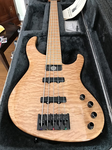 Modulus Graphite Genesis 5 String Flamed maple fingerboard