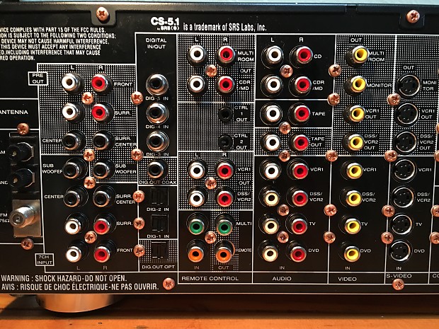 100V テレビ・オーディオ・カメラ Marantz PS7200 surround amp.