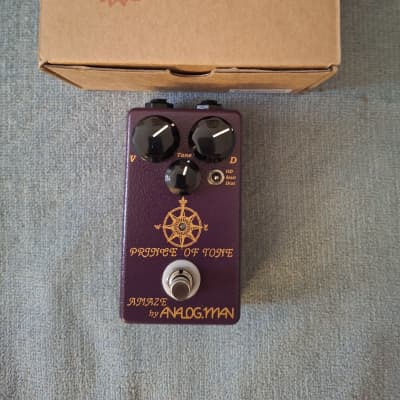 Analogman Prince of Tone Overdrive Pedal | Reverb