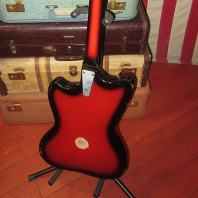 ~1965 Silvertone Hornet Single Pickup Sunburst image 6