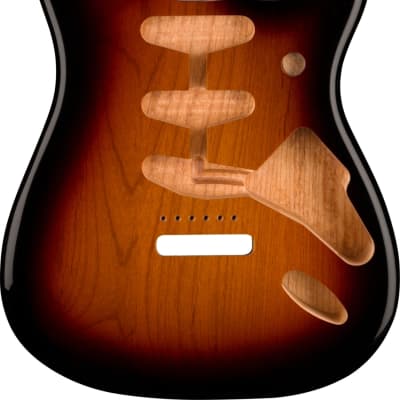 Fender Classic Series 60's Stratocaster SSS Alder Body, Vintage Mount, Sunburst image 1