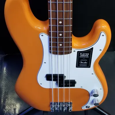 Fender Player Precision Bass Capri Orange w/FREE Pro Set up image 4