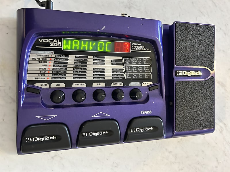 DigiTech Vocal 300 Vocal Effects Processor | Reverb