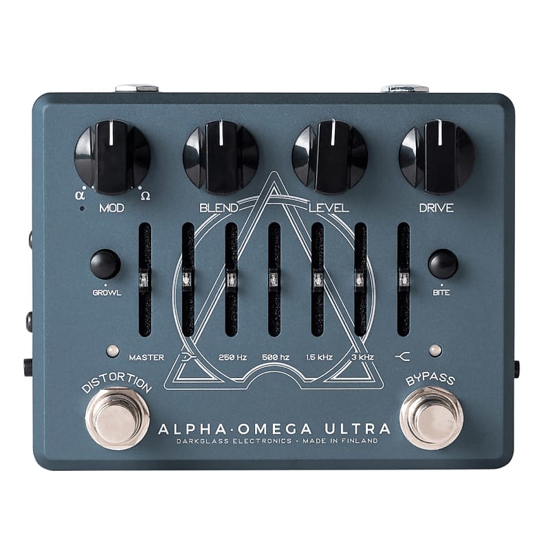 Darkglass Audio Alpha Omega Ultra Bass Preamp Pedal Reverb