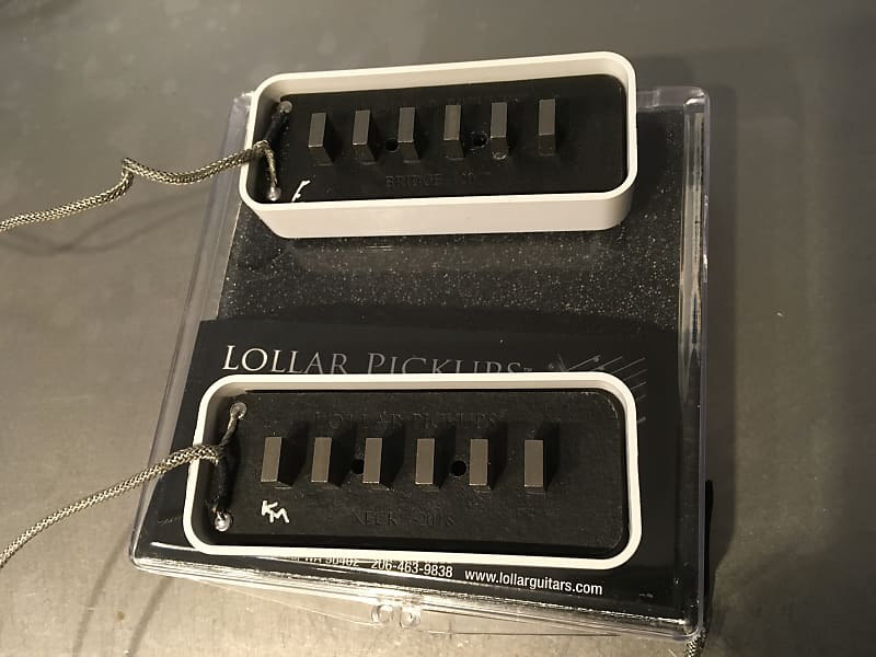 Lollar Staple P90 set White | Reverb