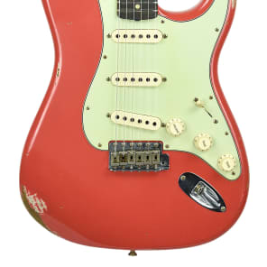 Fender Custom Shop 1961 Stratocaster Relic Fiesta Red image 2
