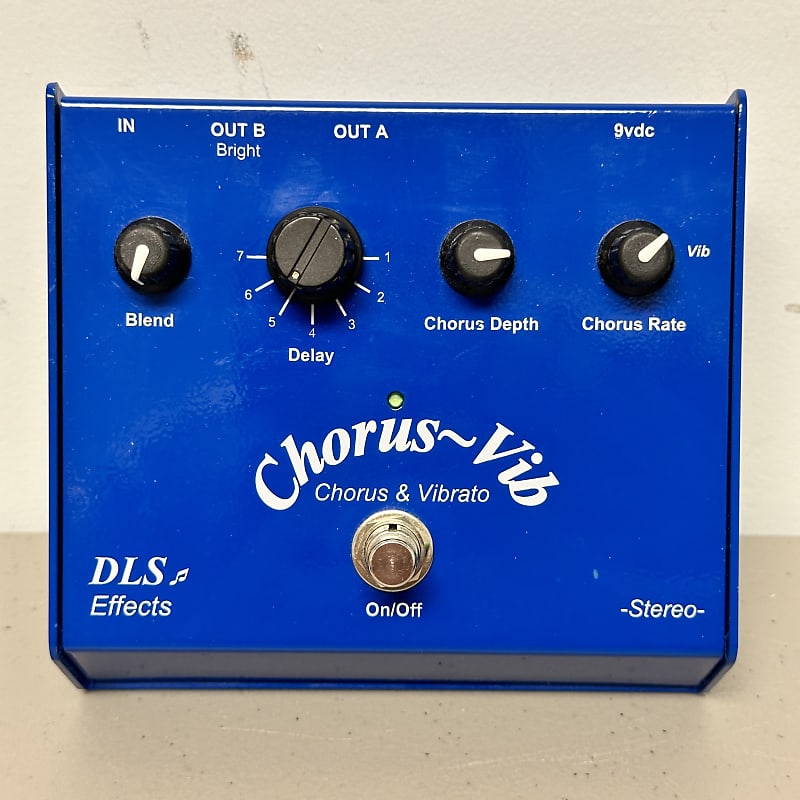 DLS Effects Chorus-Vib Vibrato Effect Pedal USA 2005 | Reverb