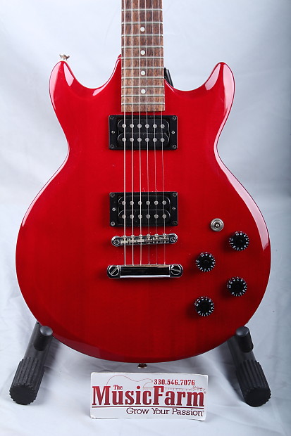 Ibanez GAX70 Solid Body Electric Guitar Tune O Matic Bridge Red Finish