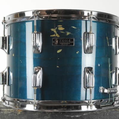 Vintage Tama Superstar 10x14 Aquamarine Snare Drum | Reverb