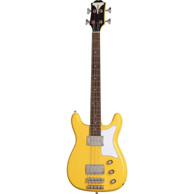 Epiphone Newport Bass in Sunset Yellow image 2