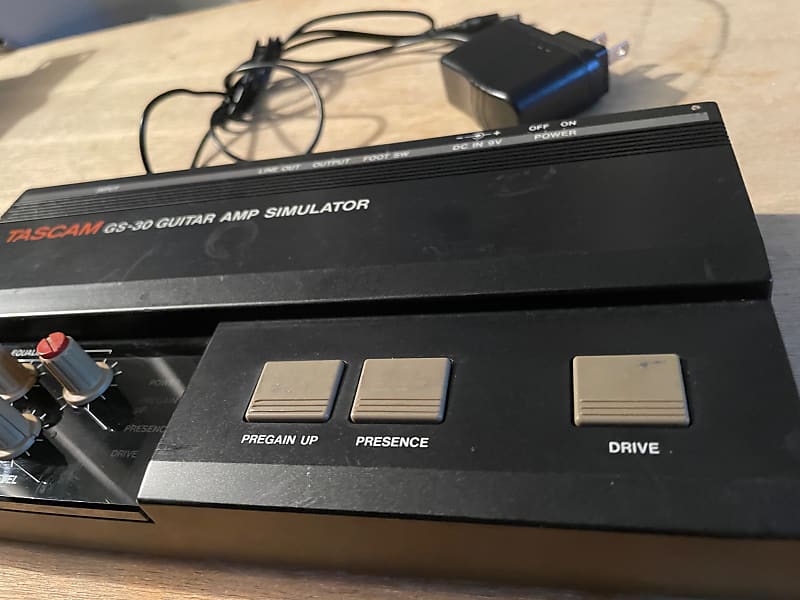 Tascam GS-30 ギターアンプシミュレーター 世界初アンシミュ】最新マルチには出せない'80年代サウンド