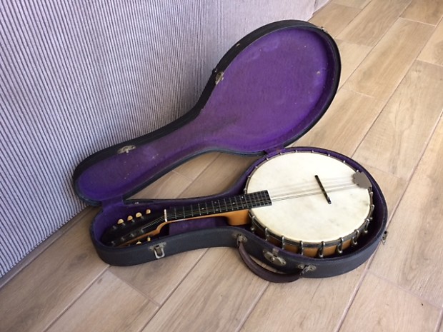 Vintage Weymann Banjo Mandolin, Style 40 - approximately 1923 | Reverb