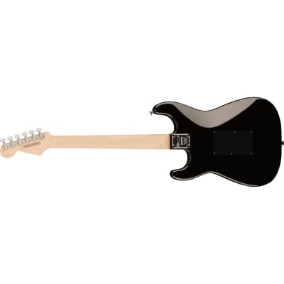 Charvel Pro-Mod So-Cal Style 1 HH FR M Guitar w/ Floyd Rose and Duncan Pickups - Gloss Black w/Mirror Pickguard image 5
