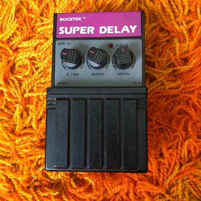 Rocktek Super Delay ca. 1990 Black for sale