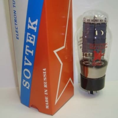 Sovtek 6B4G Power Tube, Matched Pair. Brand New with FREE 24-Hour Burn In! image 4