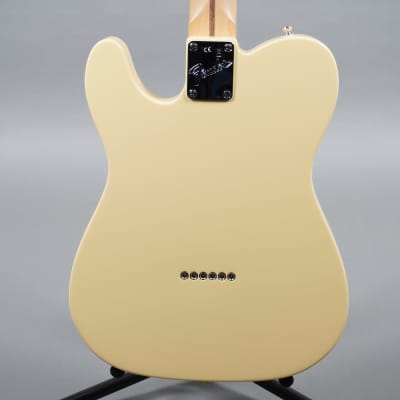 Fender American Performer Telecaster Hum Electric Guitar - Vintage White image 3