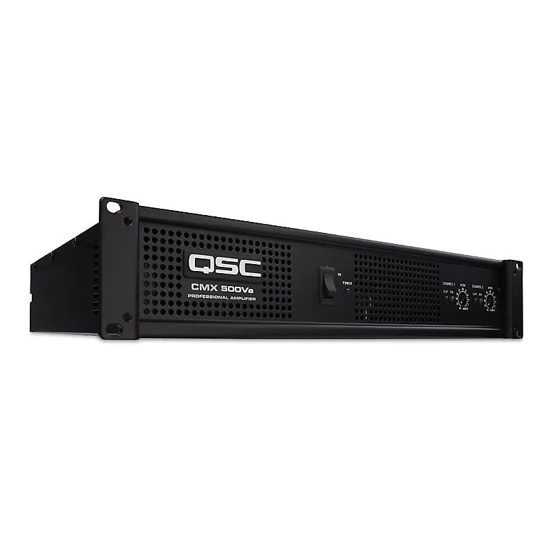 QSC CMX500VA 2-Channel Commercial Power Amplifier image 1
