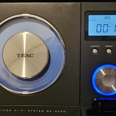 TEAC Micro Hi-Fi System MC-DX32i Subwoofer & Speakers, Remote, Ipod, CD  Player