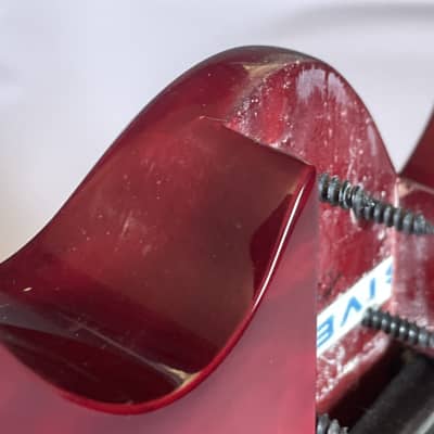 2012 Indonesian Ibanez RG370QMSP Transparent Red Burst Loaded Guitar Body Floyd Ready image 15