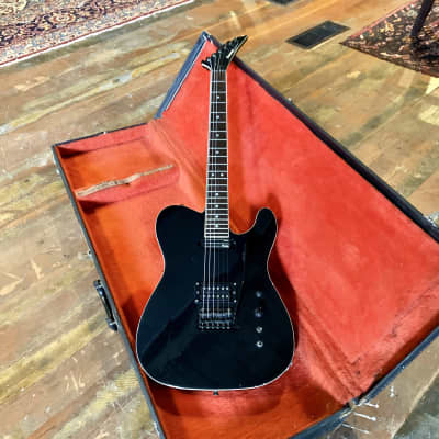 【10749】 FERNANDES TEJ-DELUXE JAPAN Fernandes TEJ-95 deluxe sustainer electric guitar Black