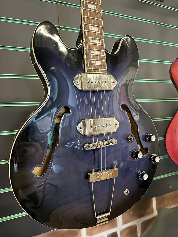 Epiphone Gary Clark Jr. Signature Blak and Blu Casino | Reverb