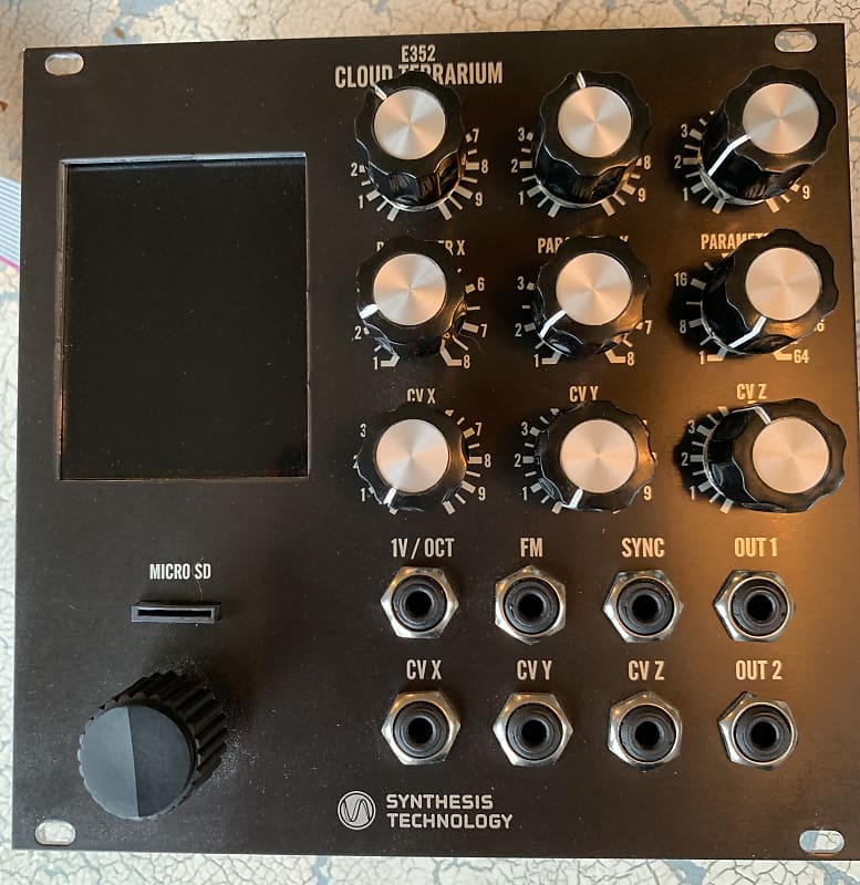 Synthesis Technology E352 Cloud Terrarium Module 2010s Black Reverb