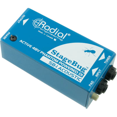 Radial StageBug SB-1 Active Acoustic Direct Box image 2