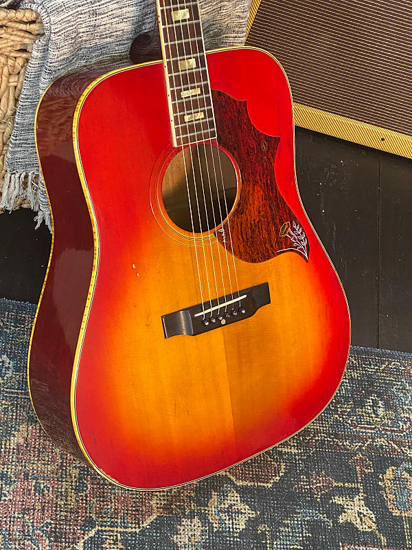 RARE 1970's Canda (Greco) 202 Hummingbird Sunburst Acoustic - Made in Japan  - CANDA 202 by FUJIGEN