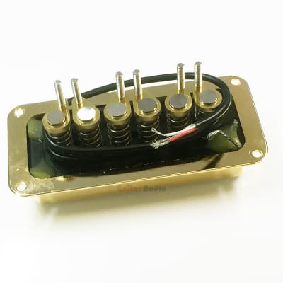 Gretsch DynaSonic Single-Coil Electric Guitar NECK Pickup - GOLD image 6