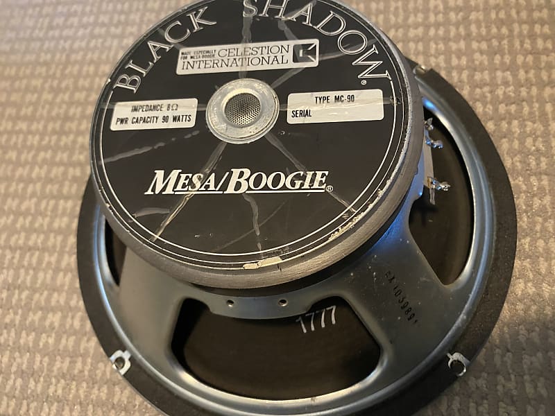 Mesa Boogie Black Shadow MC90 Speakers (pair) Reverb