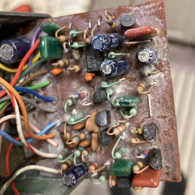 Ibanez TS9 Vintage JRC4558d Tube Screamer READ 1984 - Green electric guitar Overdrive, Original Vintage image 17