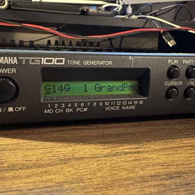 Yamaha TG100 Tone Generator 1991 - Black