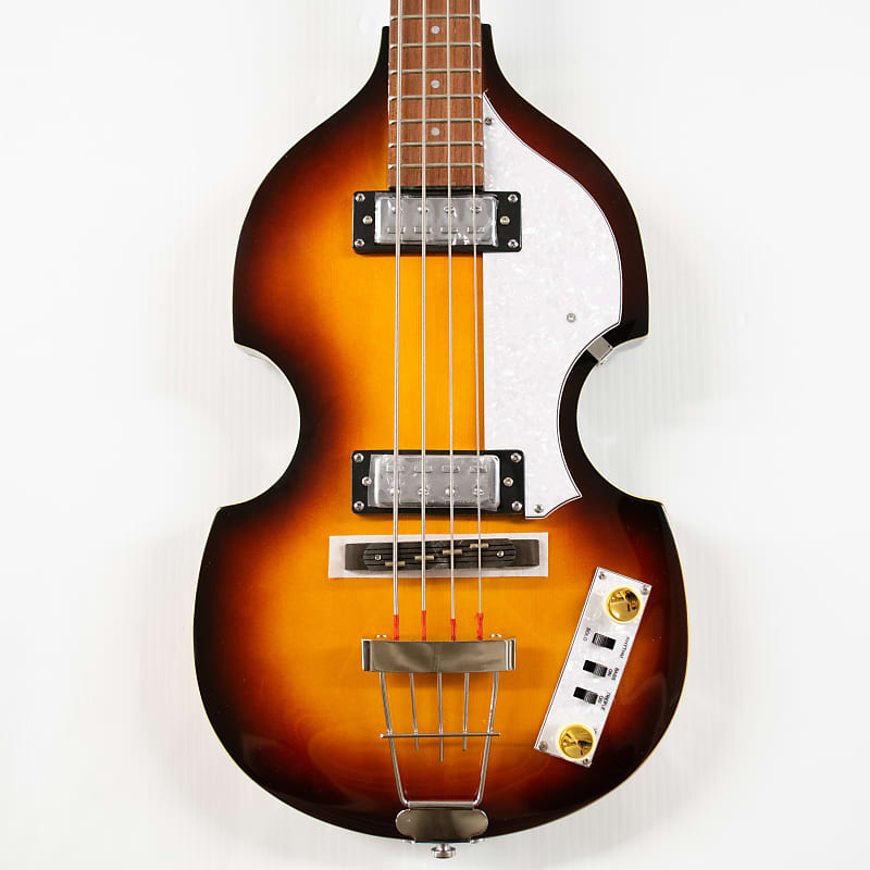 Hofner B-Bass Hi Ignition Electric Bass Guitar - Sunburst | Reverb