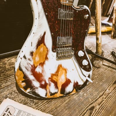 CBGB “The General” Relic Custom Offset Fender Jazzmaster Style Electric Guitar image 3