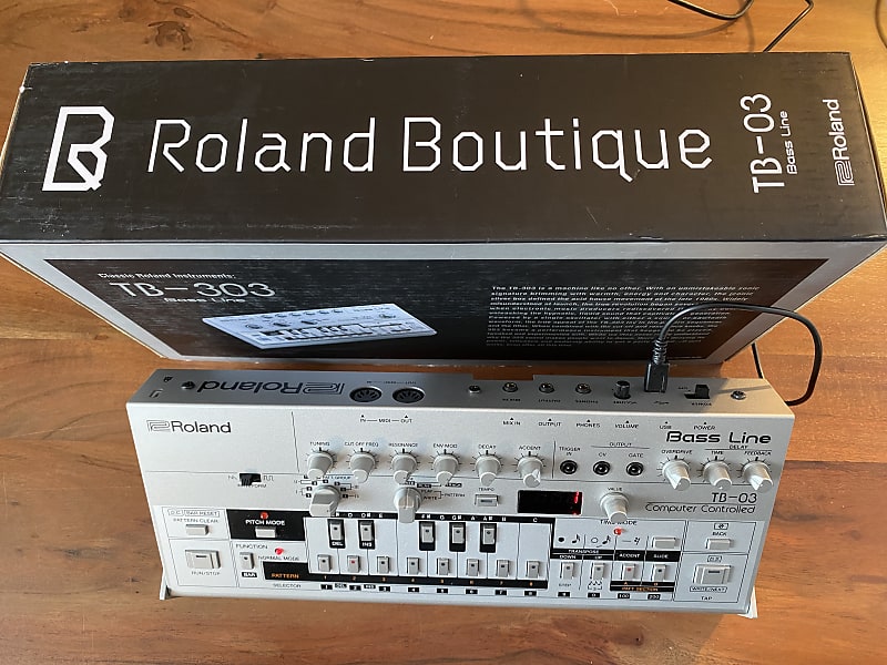 Roland TB-03 Boutique Series Synthesizer Module Bass Line | Reverb