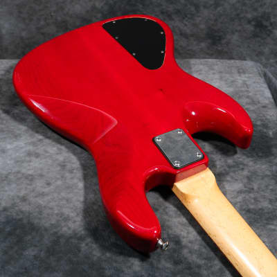 Mid-90s Mike Lull JT4 - Trans Red Over Flamed Maple image 11
