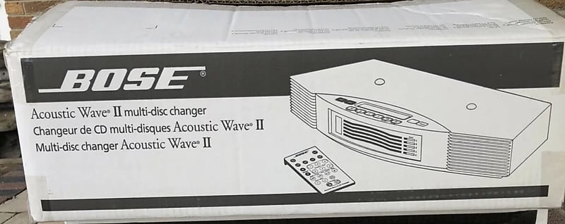 Bose Acoustic Wave Multi Disc 5-CD Changer, Platinum White | Reverb