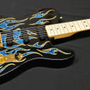 Fender James Burton  Tele 2005 blue paisley flame