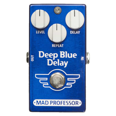 Mad Professor Deep Blue Delay + 2x Gator Patch Cable 3 Pack image 2