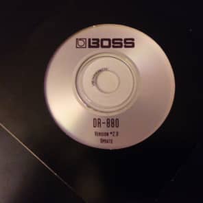 BOSS DR 880 VERSION 2 UPDATE  CD - NEW image 1