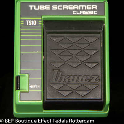 Ibanez TS-10 Tube Screamer Classic 1990 s/n 8231282  as used by John Mayer and SRV image 4