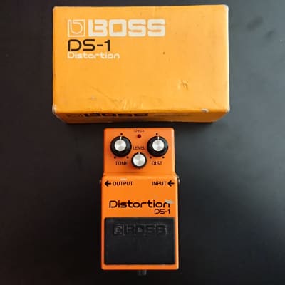 Boxed, 1983 Made in Japan - Boss DS-1 Distortion (Black Label) MIJ 1982 - 1988 - Orange image 14