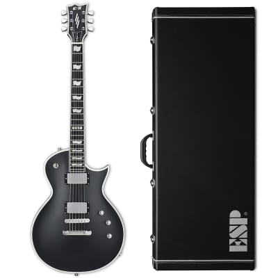ESP E-II Eclipse BB Black Satin Electric Guitar + Hard Case B-Stock Made in Japan image 1