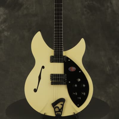 2017 Rickenbacker 360 WB SPC LMC "Rose Morris" Light Mocha Cream DOUBLE BOUND!!! image 2
