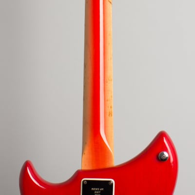 Burns  Ampeg Nu-Sonic Solid Body Electric Guitar (1964), ser. #8285, hard shell case. image 9