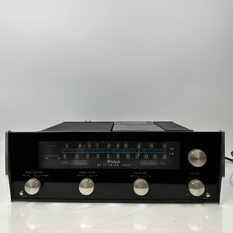 Vintage McIntosh MR73 Stereo AM/FM Tuner  			